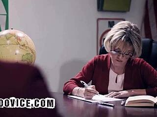 Big Tits Mature Teacher Gangbanged Hard in Classroom Chaos