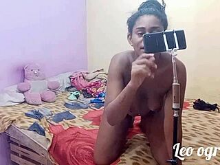 African Brazilian black teen Myllena Rios street slut reality call monster bbc amateur prostitute!