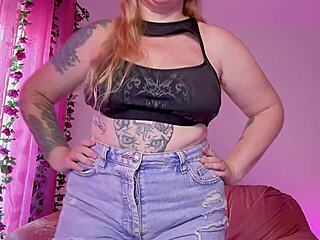 stepsis with HUGE tits gives sloppy titjob CURVY goth JOI roleplay