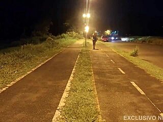 street pussy wrecking bruna santiny while hubby films!