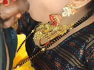 Wanna see this cute babysitter's dirty hindi blowjob action?