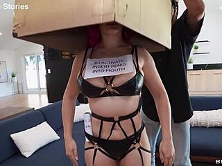 Lily Lou Puck Brazzers Fuck Doll Threesome Deepthroat Facial Footjob