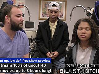 Twin Nurse MICHELLE ANDERSON Fucked Hard And Fingered By Her Fraternal Twin Patient!!