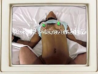 Twin Nurse MICHELLE ANDERSON Fucked Hard And Fingered By Her Fraternal Twin Patient!!
