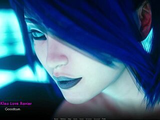 futa kleo screams as big cock pounds her tight ass deep in game roleplay