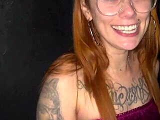 me and redhead friend suck gloryhole cocks at swing house while cuck films