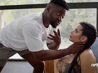 Four black bulls dp gangbang latina sara retali with creampies