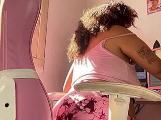 chubby ebony farts all week loud rips daily