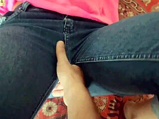 desi indian uncle fucks village girl with creampie in homemade sex