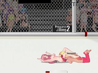 Vivian crushes paris in intense wrestling match!
