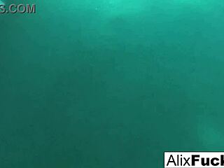 Underwater hidden camera lesbian fun with alix and jenna