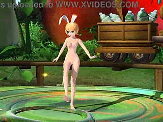Kagamine rin popipo project diva full nude mod scene
