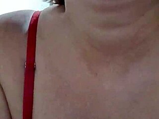 Blonde Milf Strips Shorts Off Big Pussy Lips And Natural Tits