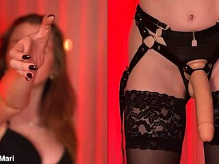 Cum anally or eat your cum analtraining with dildo