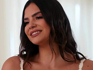 Beautiful Violet Starr grips Seth's cock comeback