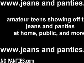 Come watch me strip off my skinny jeans right now