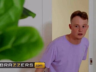 charli phoenix ditches dildo for stepson's squirting fuck