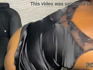 ebony horny housewife fucks husbands bbc visitor