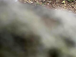 Mature Stepmother Caught Having Sex Outdoors