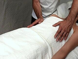 Perfect body massage from uncle makes me so wet