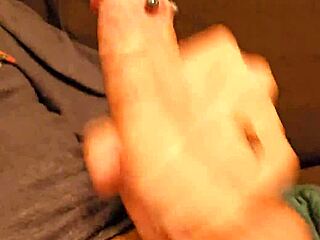 Big Pierced Cock Cum All Over The Place