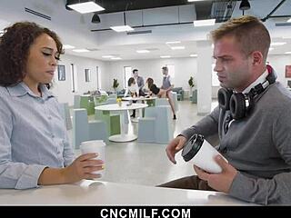 anyone can fuck anyone in this freeuse office