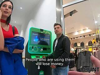 impressive model gets fucked hard by hunter for bitcoin