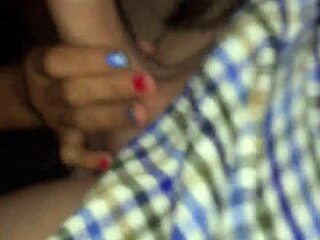 Mature Blonde Sucks Young 18+ Cock