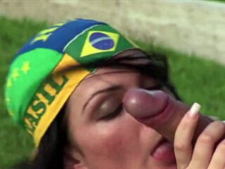 roxy panther public fucking outdoors with facial