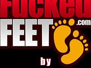tan teen 18+ sabrina banks has fuckedfeet doing footjob