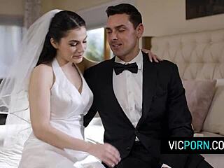 Hot Italian Bride Valentina Nappi Analed On Wedding Day