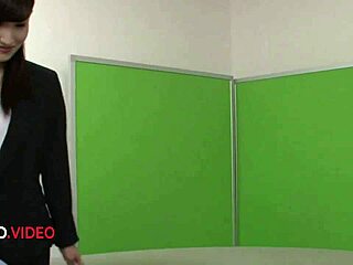 japanese office girl saki kobashi joins rough threesomes at work