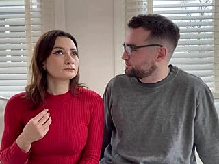 Behind the scenes with beautiful italian milf valentina bianco and andres acosta