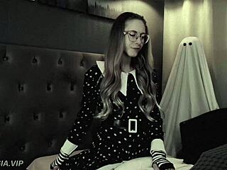 halloween wednesday riding and her sounds are amazing