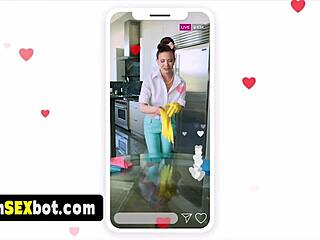 60s Retro Style Housewife Sexy Cam Show Ends In A Quick Fuck Session For Our Viewing Pleasure