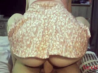 Stepmom moans while training me