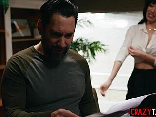 little puck fucks school principal and huge tits milf enjoyed rough sex