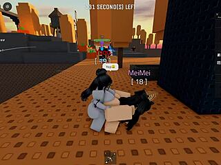 Getting dominated by this huge futanari dick