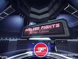 Aria Khaide Vs Cheyenne Strapon Face Fuck