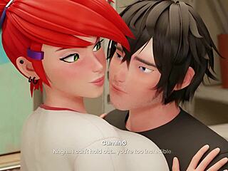 hentai game ep 10 has thighjob before step sisters notice