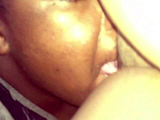 chocolate skiyy pregnant pussy eating with tongue