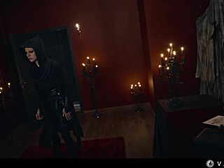 sexy vampire lesbian threesome girls get mesmerized into slave submission