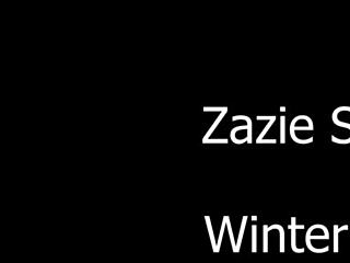 Winter Zazie Sensual Snow Tribbing