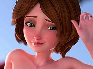 aunt cass armpit scene in cartoon