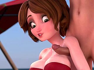 aunt cass armpit scene in cartoon