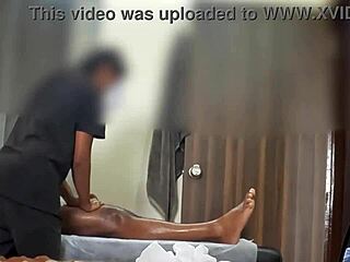 Handjob in Thai spa with Asian masseuse