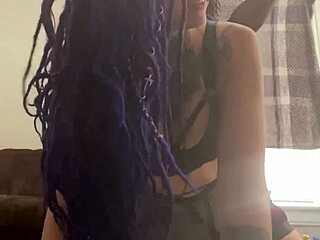 emo girl gets black history dick lesson at home