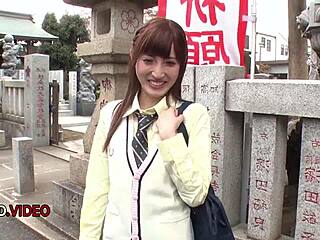 Karin Aizawa has sexy outdoor adventure with candid intimate moments
