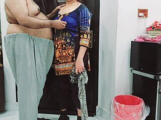 maid gets her fantasy fulfilled during daily household tasks