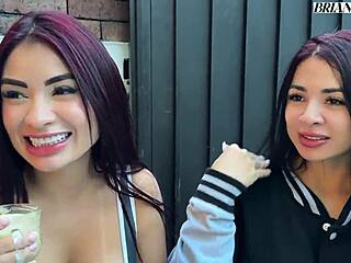 Foursome With Girlfriend And Stepsister Silvana Lee